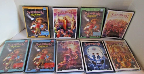 SUPERBOOK EXPLORER Vols 27 28 29 30 (DVD)  Lot Of 9 New Sealed