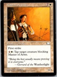 Master of Arms (20/167) Weatherlight MTG Magic: The Gathering