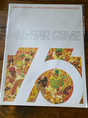 Vintage 1975 All-Star Game Program