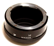 NIKON NIKKOR M EXTENSION TUBE-FOR F CAMERA-IN MINT CONDITION