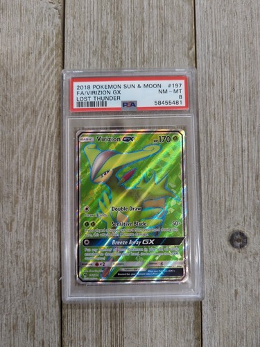 Virizion-GX graded PSA 8 for sale on eBay