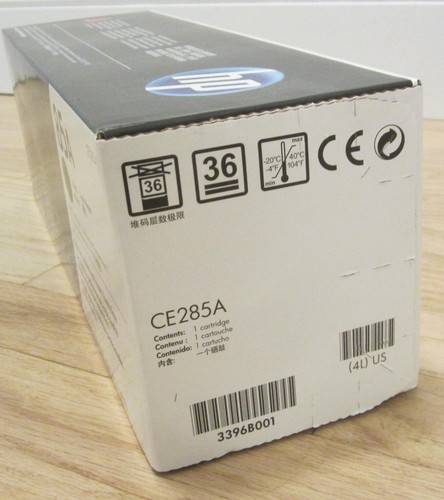 GENUINE HP LaserJet 85A Print Cartridge BLACK CE285A (NEW SEALED BOX) - Photo 3/5