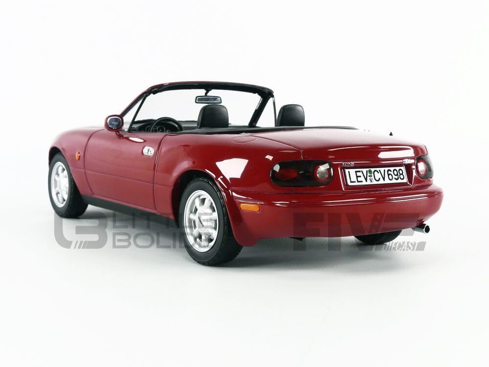 Norev Mazda Mx-5 89 Red 1/18 188020 No.136 | eBay Norev Mazda Mx-5 89 Red 1/18 188020 No.136 | eBay