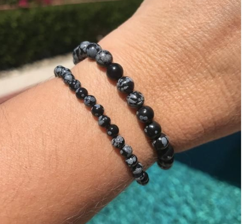 4mm-10mm Natural Gemstone Beaded Stretch Bracelet Crystal Healing Reiki Gifts - Picture 67 of 440