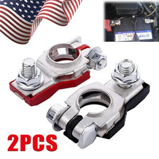 Battery Terminal Connector Top Post Positive Negative Heavy Duty Universal lot