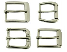 Pin Belt Buckles for Men's 1.00  Inch 25MM Pin Buckles Silver Prong Antiallergy