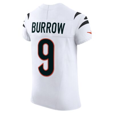Cincinnati Bengals Joe Burrow #9 Nike White Official NFL F.U.S.E.