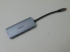 MOKIN USB-C HUB Multifunction Docking Station Adapter 4.5   MUC0412 - Working