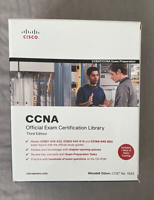 Cisco CCNA Official Exam Certification Library by Wendell Odom - Third Edition