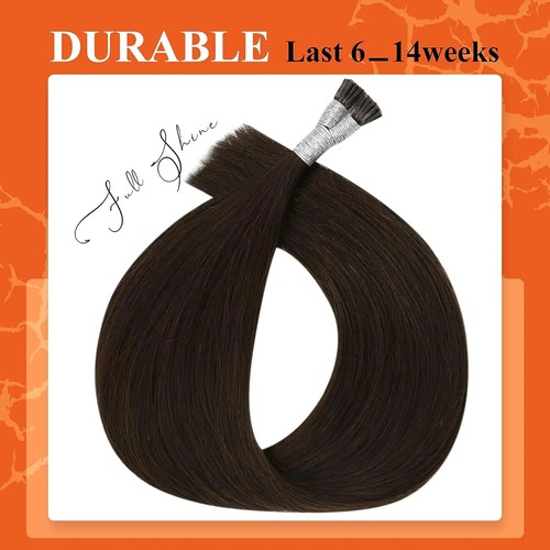 Extension Capelli Umani Stick Punta Cheratina Remy Capelli Umani Pre Legati Morbidi Lisci - Foto 18 di 34