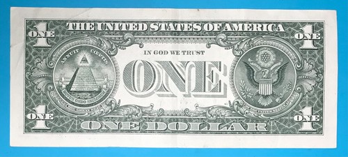 June 19, 2015 : G 06192015 F BIRTHDAY Note $1 One Dollar Bill - Picture 3 of 3