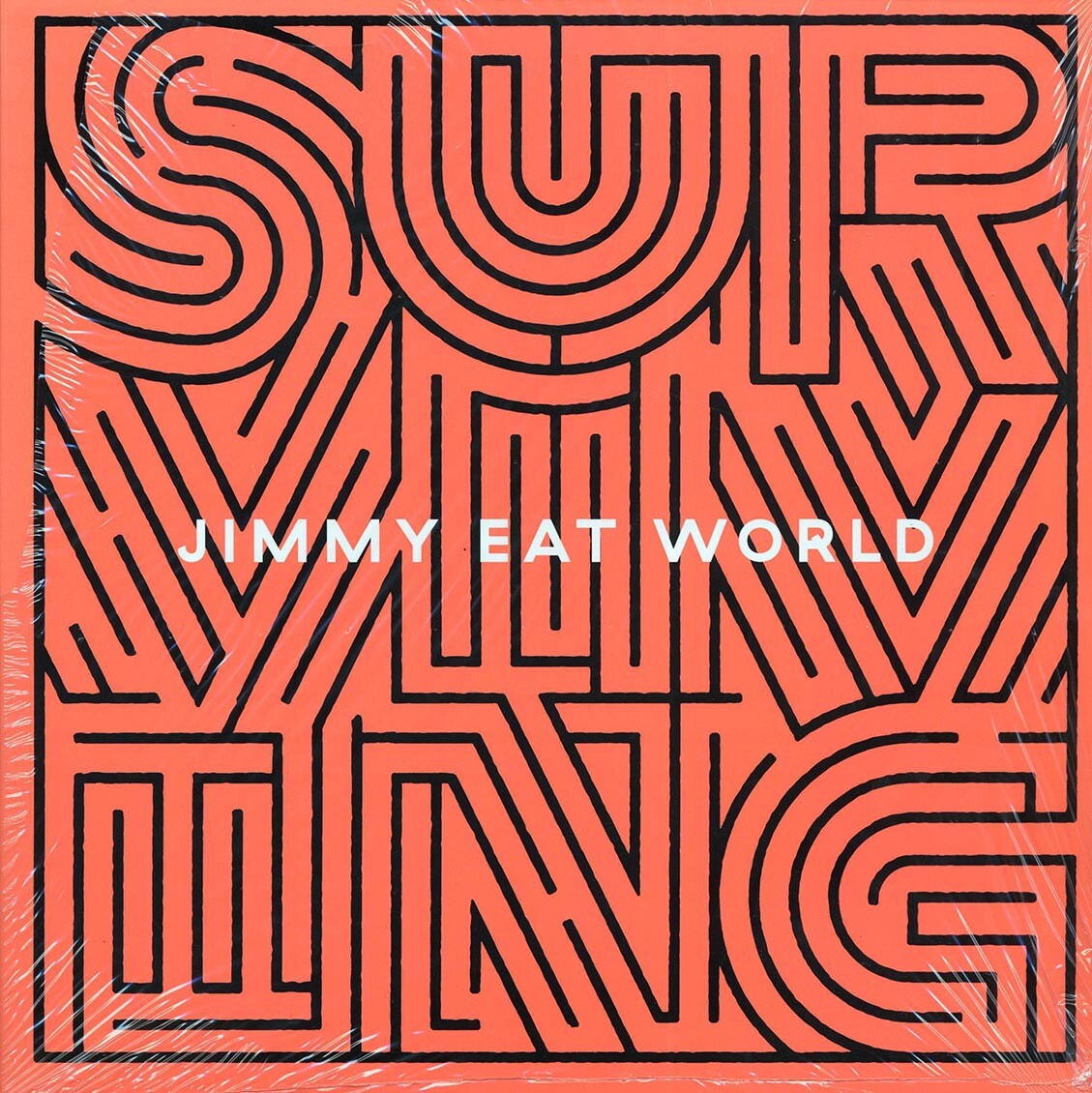 ВИНИЛОВЫЙ альбом Jimmy Eat World - Выживание в мире