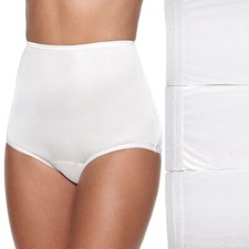 Vanity Fair Perfectly Ravissant 3-Pk Brief Panty Set 15711 White Asst Sz.11/4XL
