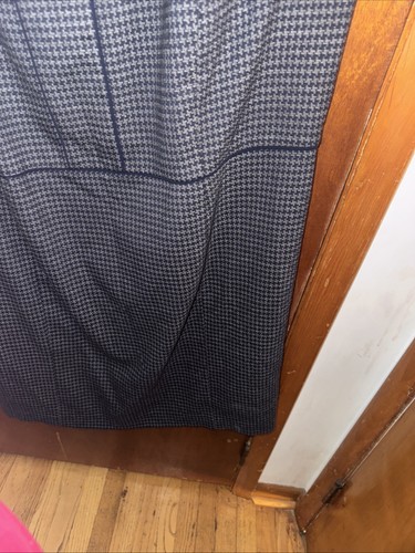 Nuevo con etiquetas Vestido midi Talbots Plus para mujer azul marino pata de gallo talla 24W - Imagen 4 de 8