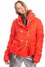 Marithe Francois Girbaud Womens Down Jacket $425 New Trending