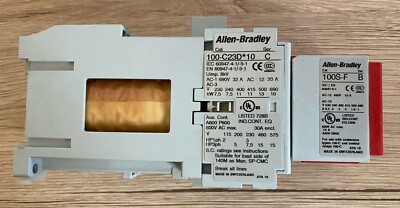 Allen Bradley 100S-C23ZJ14C IEC 100S-C Leistungsschütz / 24 V dc Spule, 3 -polig