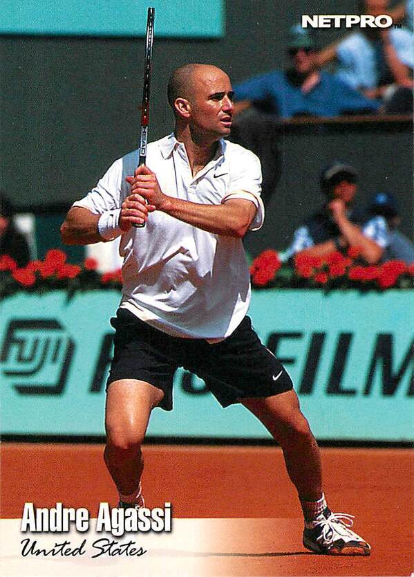Andre Agassi #15 2003 NetPro Tennis