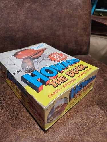 HOWARD THE DUCK Trading Cards Box 1986 Topps 36 Factory Sealed Wax Packs Vintage - Picture 2 of 3