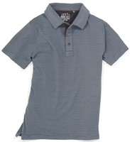 Garb Stanley Boys Stripe Polo Gray Medium on sale Garb Stanley Boys Stripe Polo Gray Medium on sale