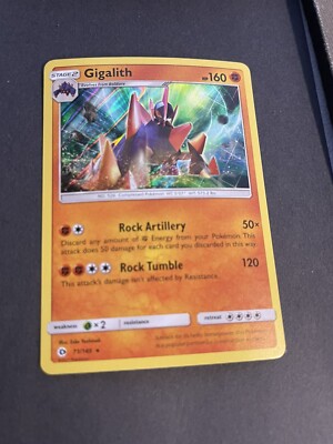 Gigalith - SM Base Set [REVERSE HOLO] | Ozzie Collectables