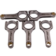 Forged H-beam Connecting Rodsarp2000 Bolts For Audi Rs2 2.2l Turbo 5cyl 144mm