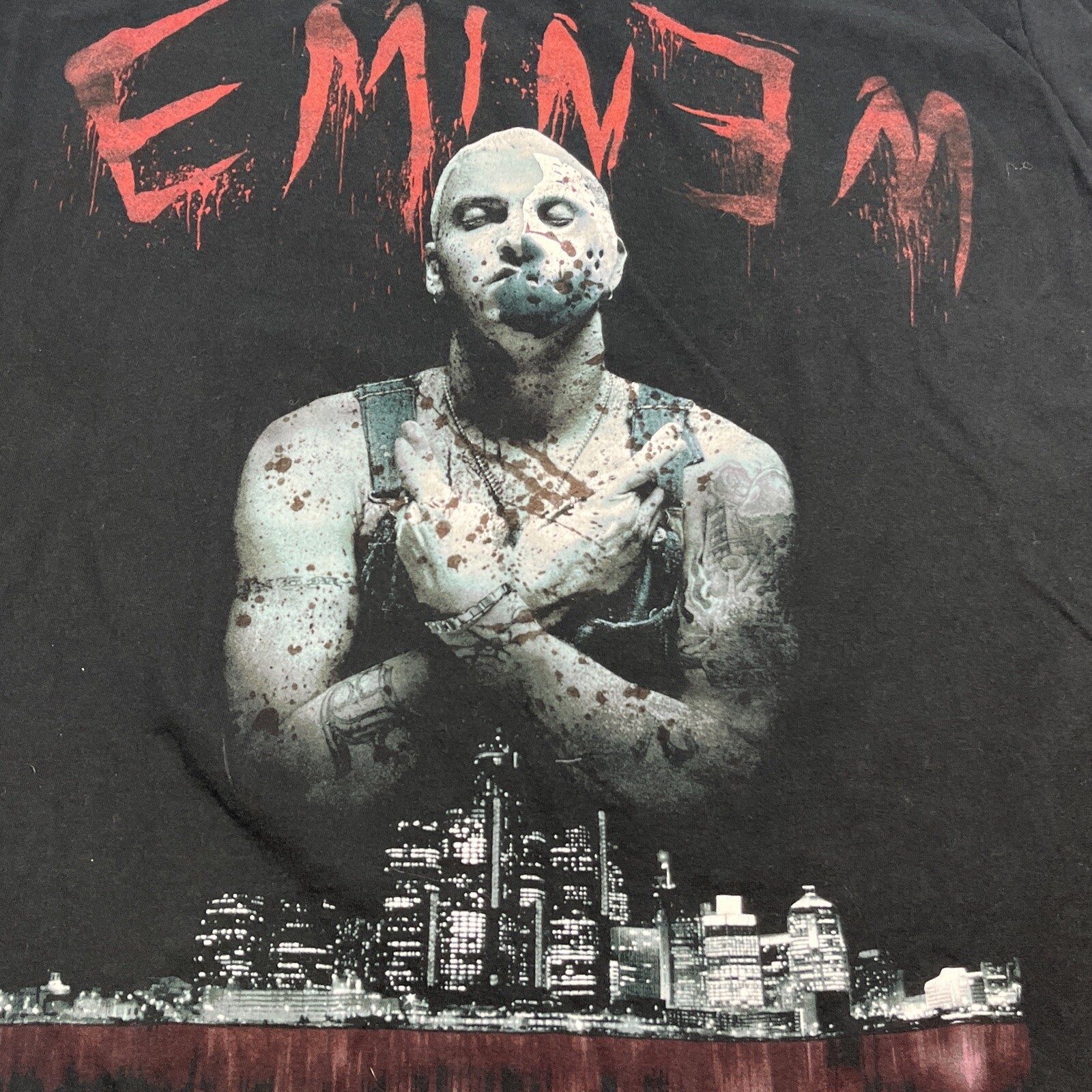 Eminem Men’s Extra Large Black Shirt The Death Of Slim Shady image 7