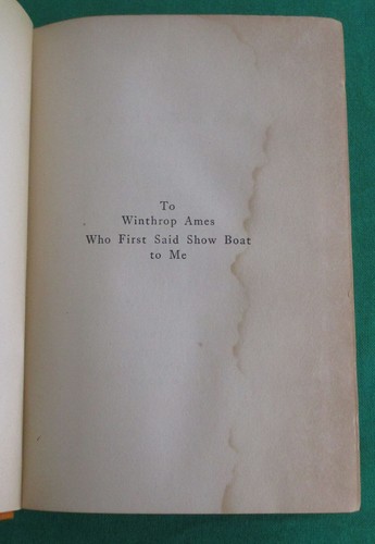 1926 Show Boat Edna Ferber Hardcover Book of The Month Club Selection Doubleday - Picture 8 of 20