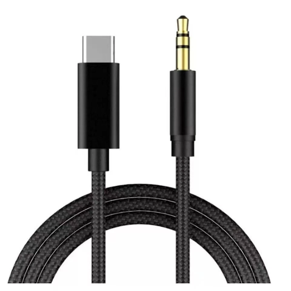 Type-C USB-C to 3.5mm Male Audio Jack AUX Cable Adaptor for Car Stereo Samsung - Image 3 of 4