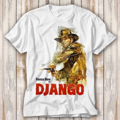 Django Spagetti Western Film T-Shirt Oberteil Tee Unisex 4162