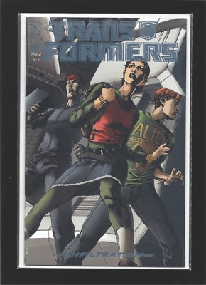 Transformers: Infiltration #3 Foil CVR RI-A Variant / IDW Comics