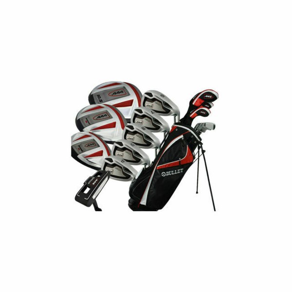 Bullet Golf .444 Complete Set W/ Nylon Bag Graphite Steel Driver Putter