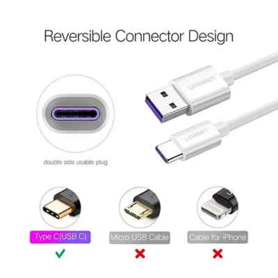 1.5M USB-A to USB-C Type C Data & Charging Cable Fast Charging Mobile Phone Smartphone