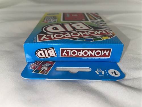 MONOPOLY BID - Quick-Playing Card Game NEW - Picture 5 of 10