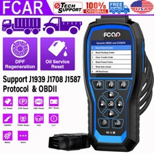 Fcar 1224v Heavy Duty Truck Diagnostic Scanner Dpf Regen Oil Reset Full Systems Fcar 1224v Heavy Duty Truck Diagnostic Scanner Dpf Regen Oil Reset Full Systems