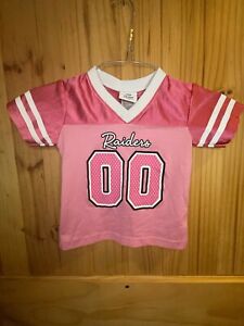 pink raiders jersey toddler