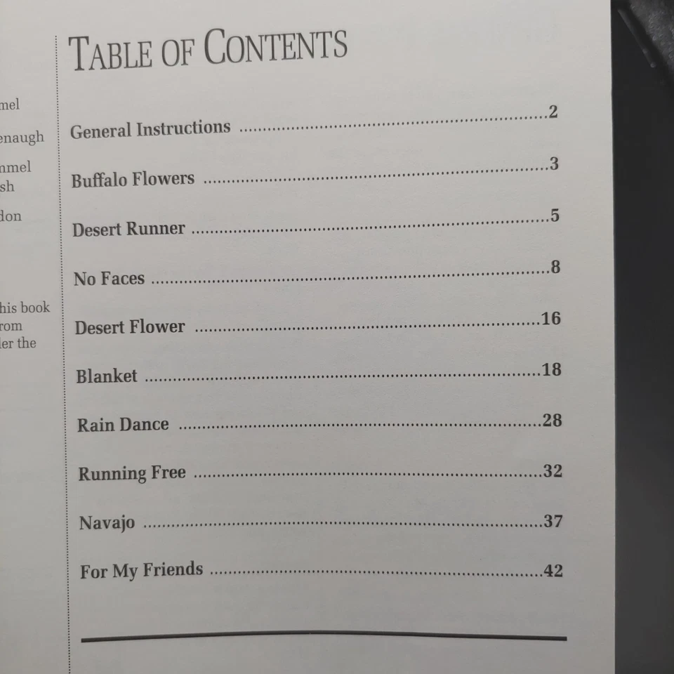 For My Friends Quilt Pattern Book by Gerry Kimmel - Native American Southwestern - Image 2 of 4