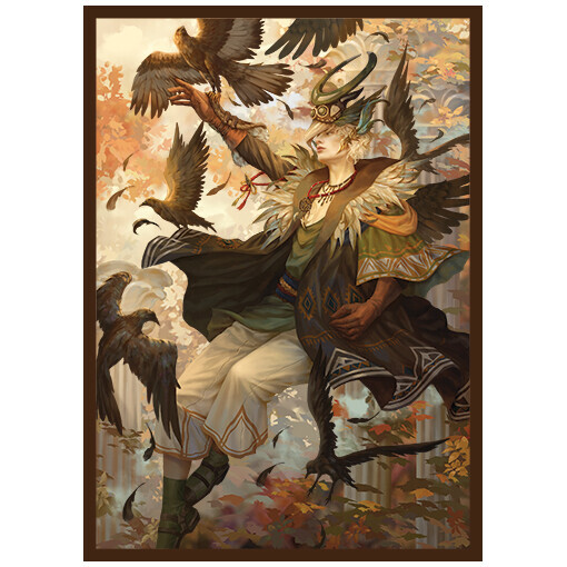 fantasy north card sleeves Tirius - Child of the Wind - MTG Size