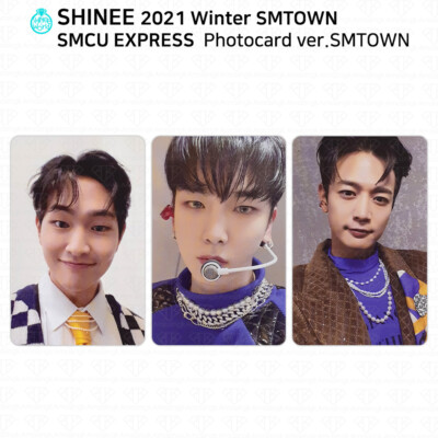SHINee 2021 Winter SMTOWN SMCU Express Photocard ver. SMTOWN KPOP