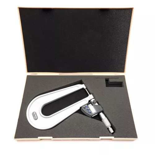 Mitutoyo 389-351 Digital Micrometer 0-1in Range, 0.00005in Resolution, ±0.0002in