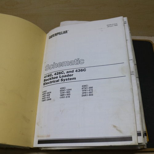 CATERPILLAR 416C 426C 436C 428C 438C BACKHOE Repair Shop Service Overhaul Manual - Picture 15 of 18