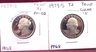 1979-FILLED S PROOF / 1979-CLEAR S PROOF WASHINGTON QUARTERS