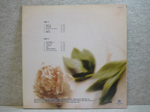 Sally Yeh 葉蒨文 眞心眞意過一生 1993 Korea LP Picture & Lyric W/Insert EX+ ~ NM- - Picture 2 of 5