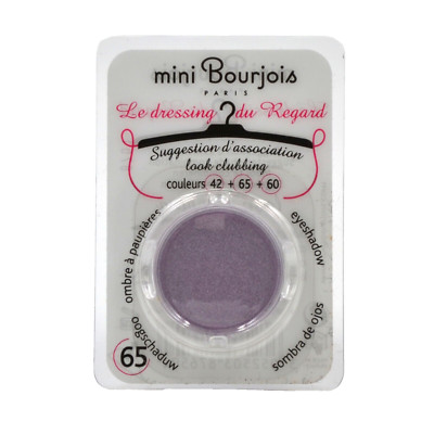 Bourjois mini Le dressing du Regard Eyeshadow 65 Shimmery Lilac 0.05 Oz
