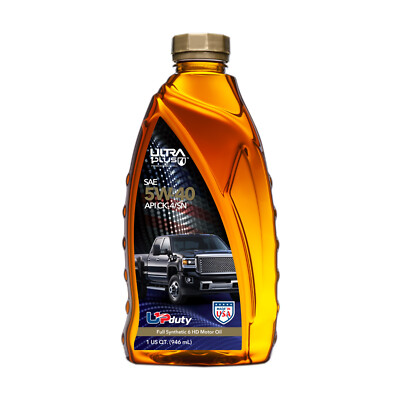 Ultra1Plus SAE 5W-40 Full Synthetic Motor Oil API CK-4/SN (Quart)