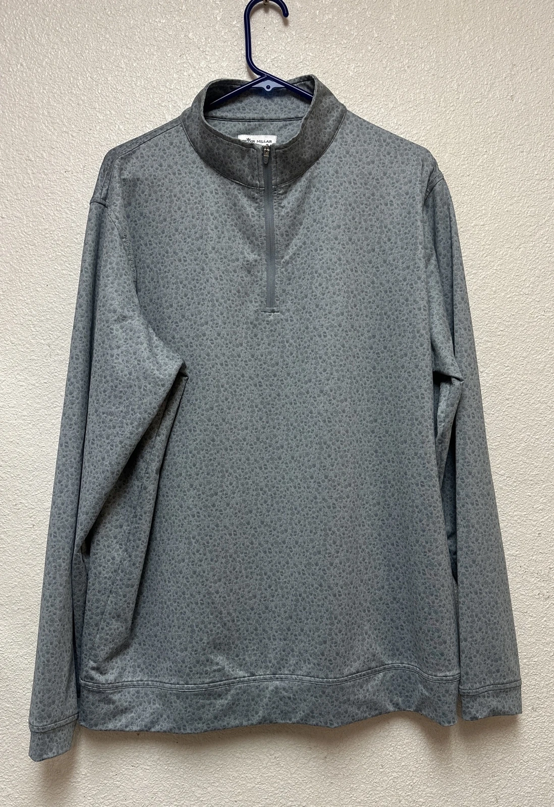 Peter Millar Men's Dazed And Transfused Performance 1/4 Zip Pullover Sz XL