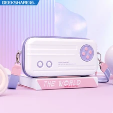 GeekShare Vintage Time Machine Carry Case Compatible with Nintendo Switch/Switch