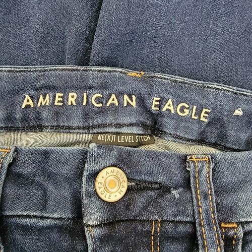 American Eagle Next Level Stretch Curvy Super Hi-Rise Jegging Jeans 6 Short - Picture 8 of 10