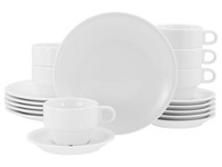 Creatable 24646 Serie Milano 18-Tlg Geschirrset Kaffeeservice 6 Personen