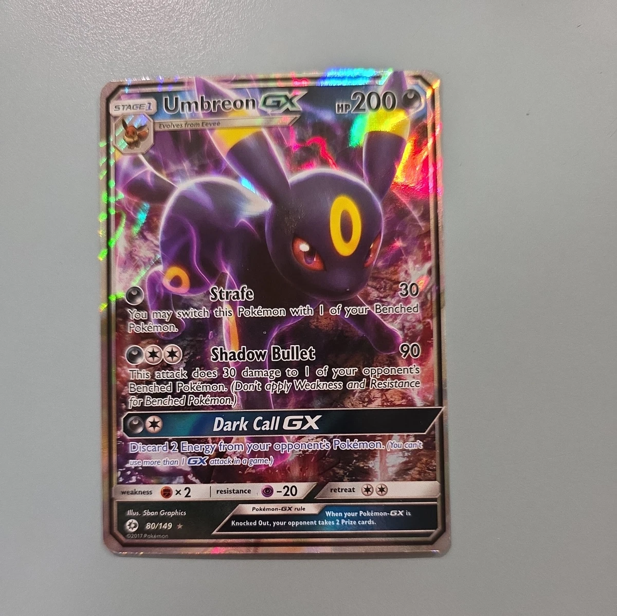 Umbreon GX Pokémon TCG Cards for sale | eBay