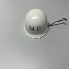 Vintage GI Joe 1964 - Soldier - (M.P.) Military Police - Helmet w/ Strap